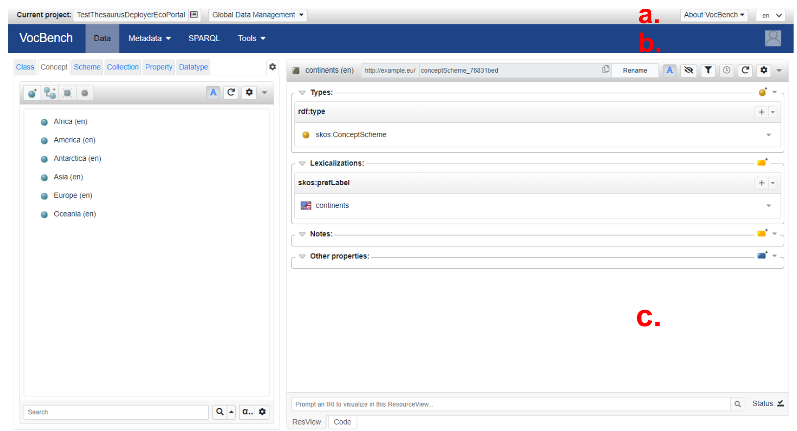 VocBench UI
