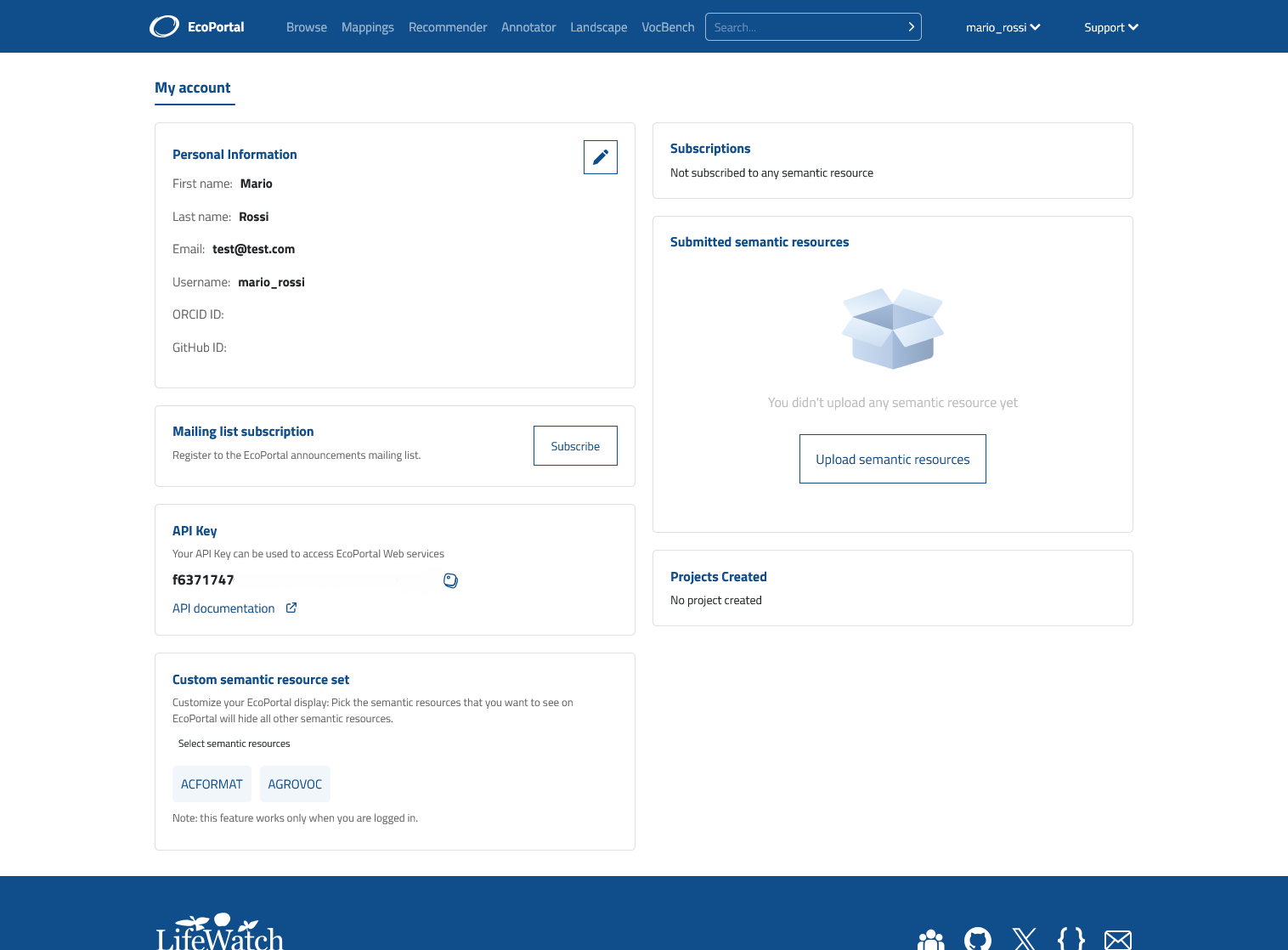 Homepage